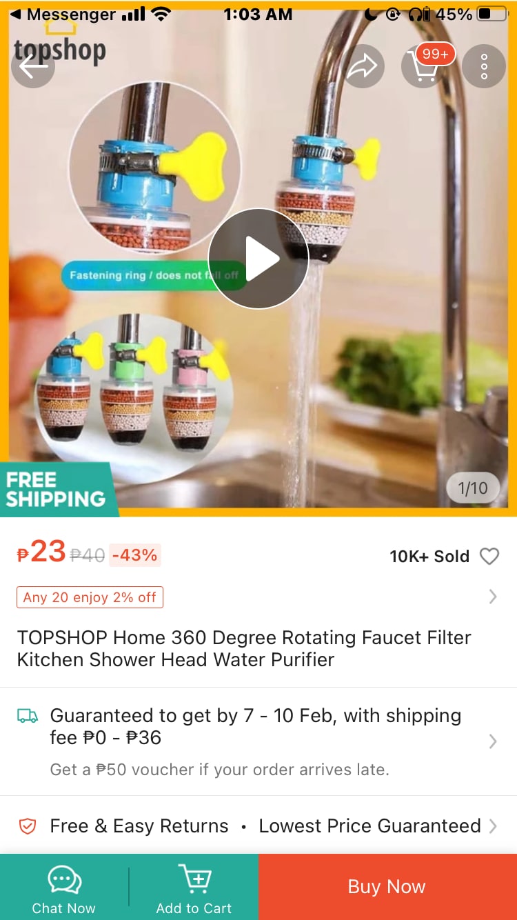 6 Layers Universal Faucet Filter