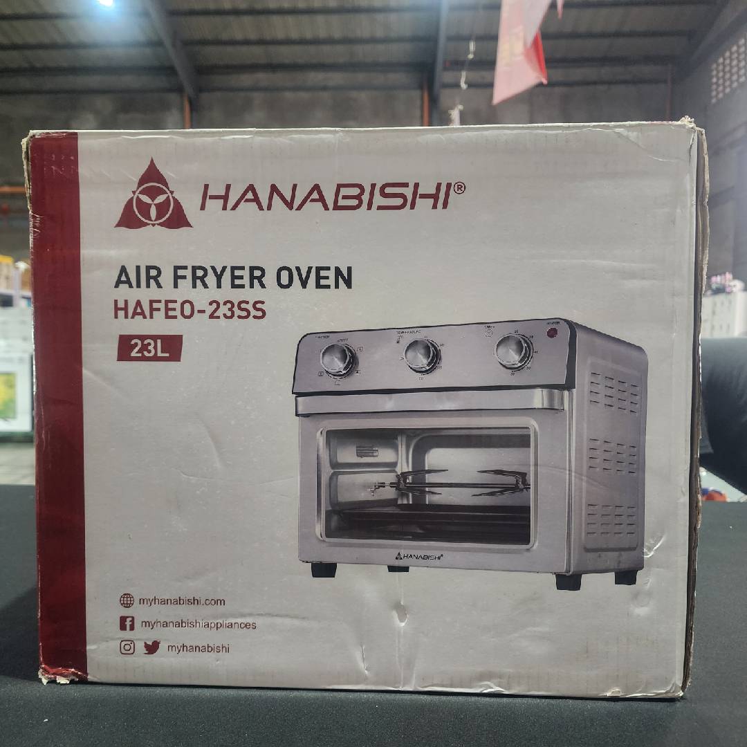 Hanabishi Air Fryer 23 Liter Capacity HAFEO23SS