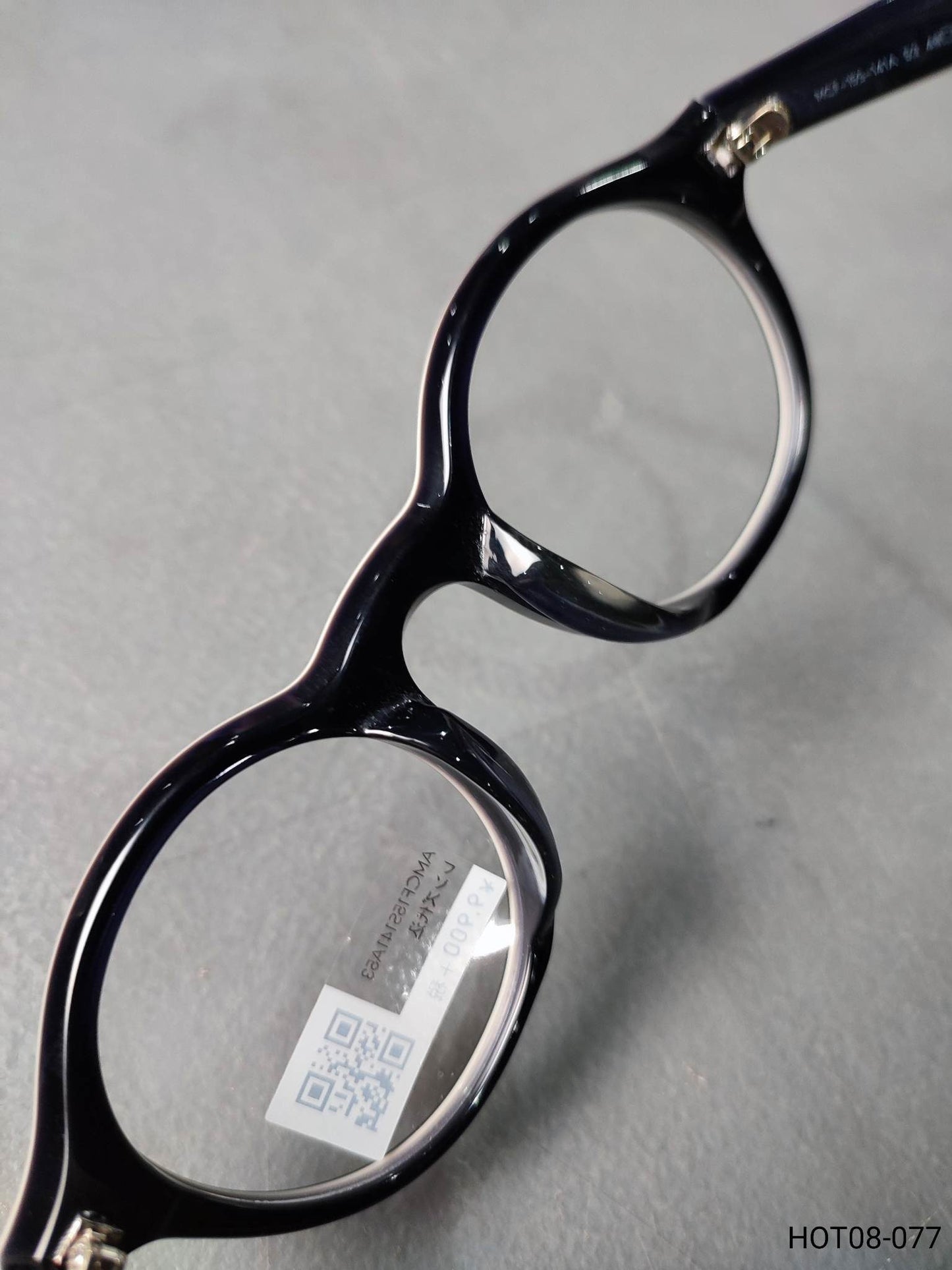 Plastic Frame JINS Matt Black/White (AMCF15S141A53) Eyeglass