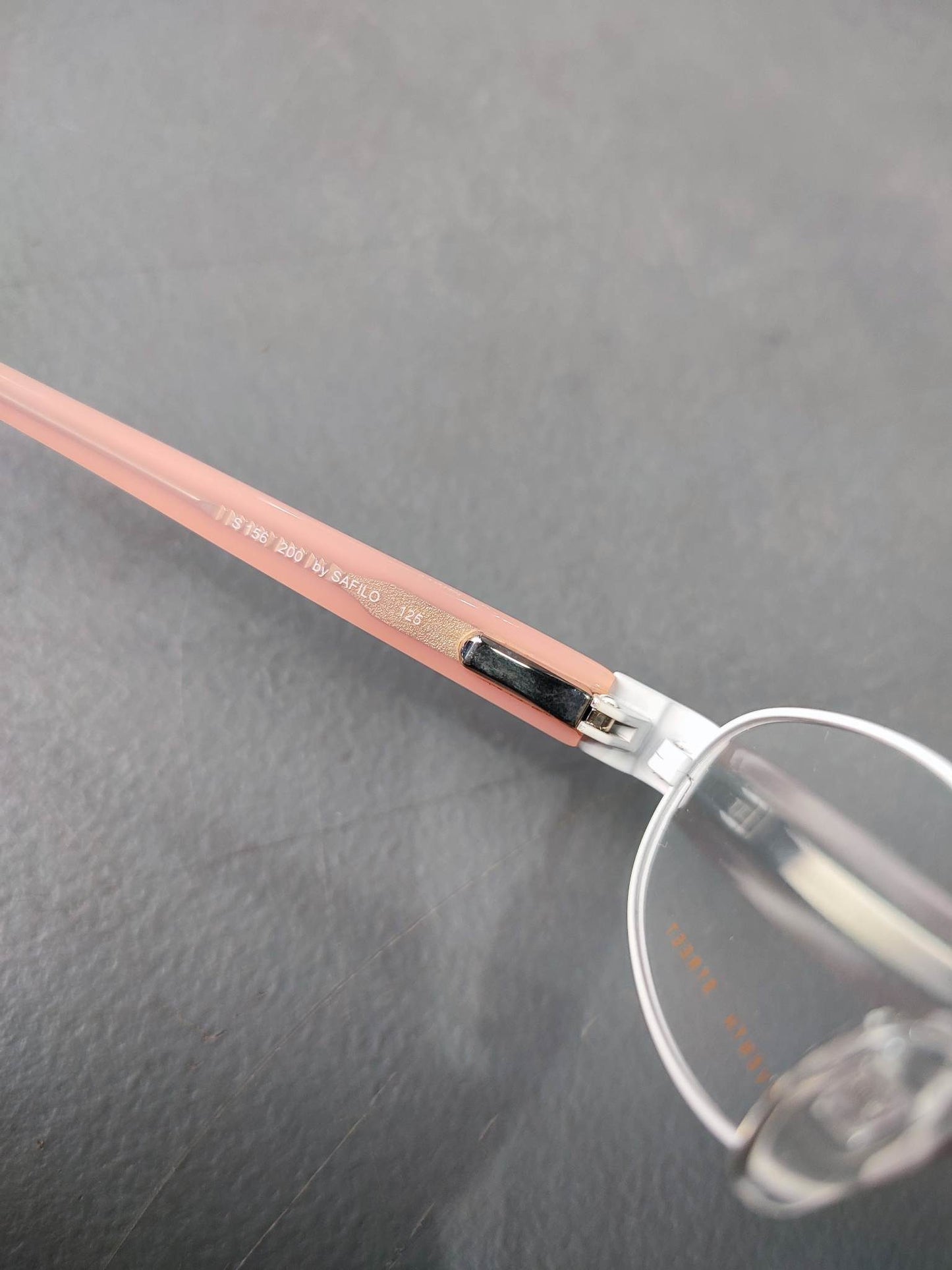 Plastic/Metal Frame SAFILO Pink White (S156200) Eyeglass