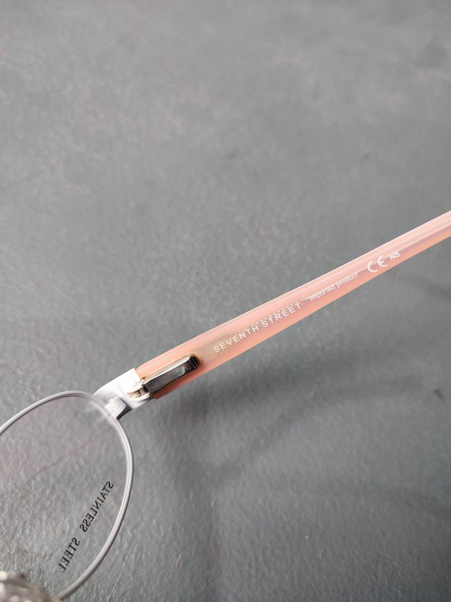 Plastic/Metal Frame SAFILO Pink White (S156200) Eyeglass