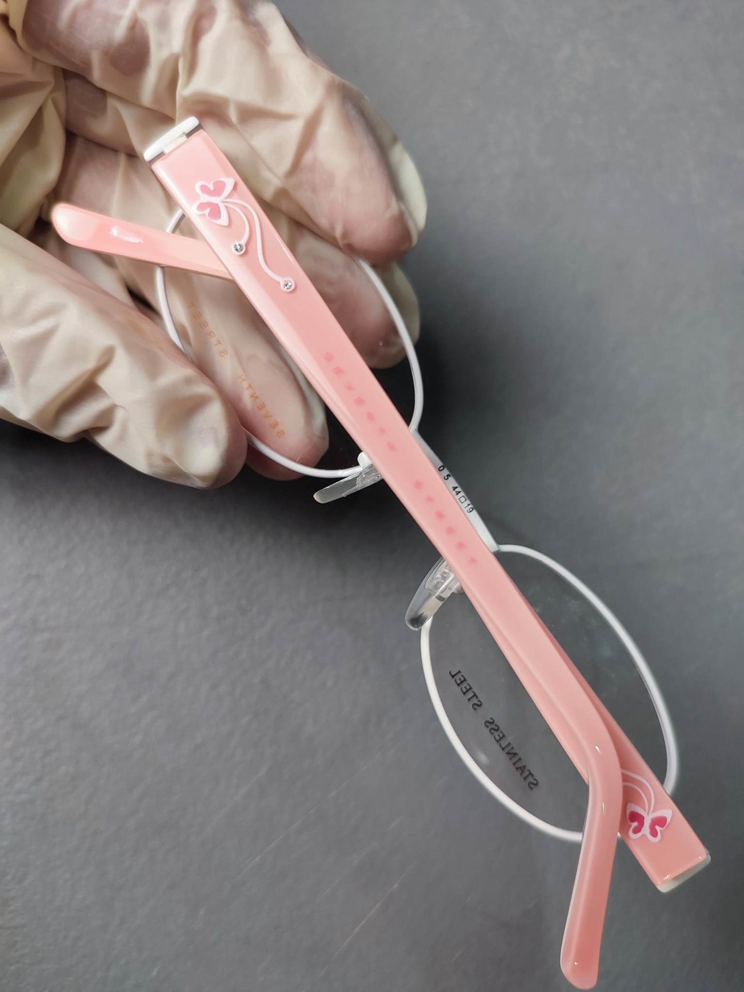 Plastic/Metal Frame SAFILO Pink White (S156200) Eyeglass