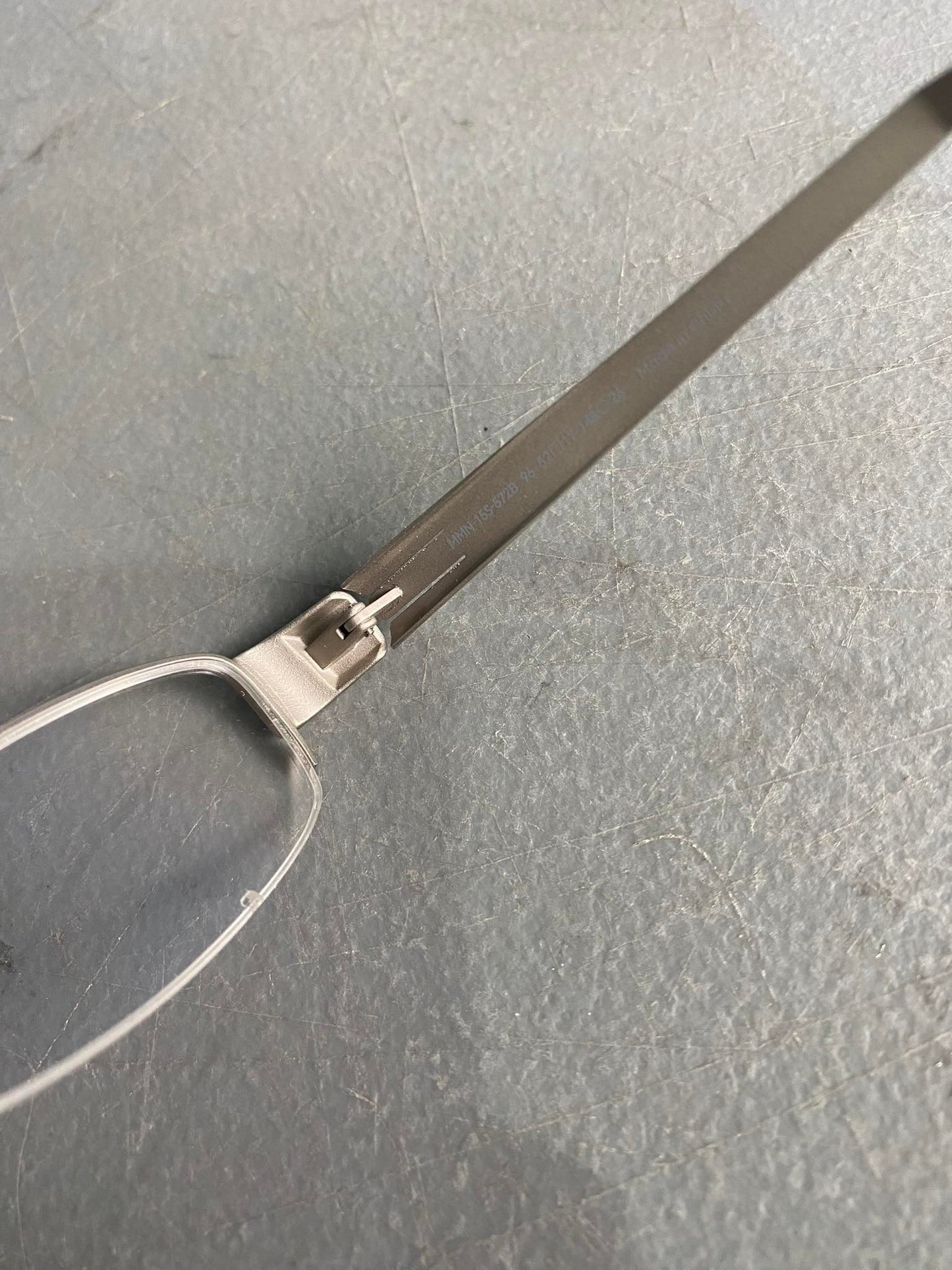 Plastic/Metal Frame JINS Silver (AMMN15S572B96) Eyeglass