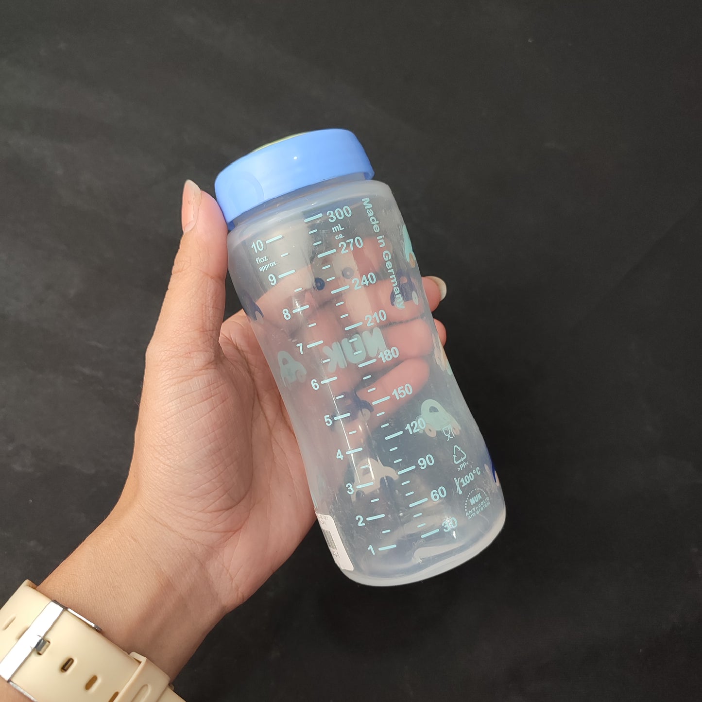 NUK Baby Bottle Anti-Colic 2pcs Teats - 300ml