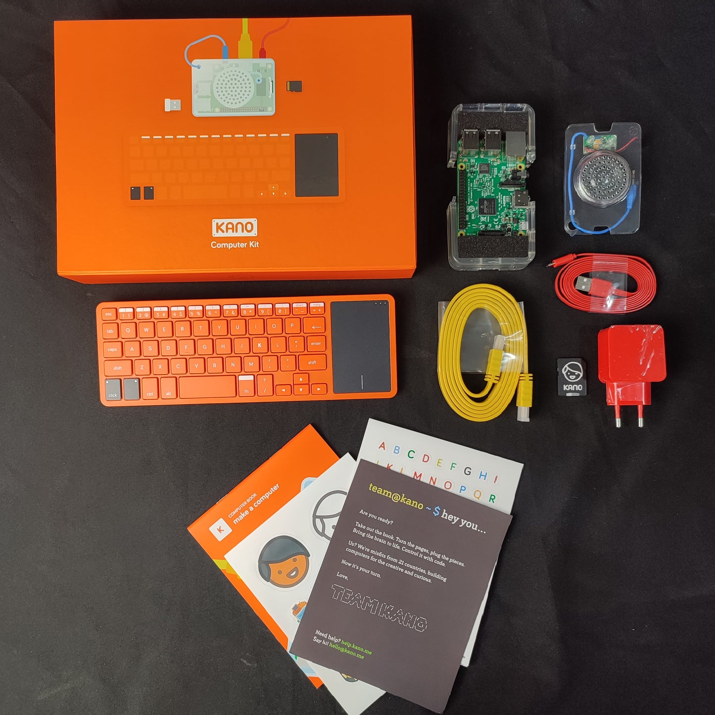 Kano Computer Kit Make Your Own Computer - Amazon Pull-out