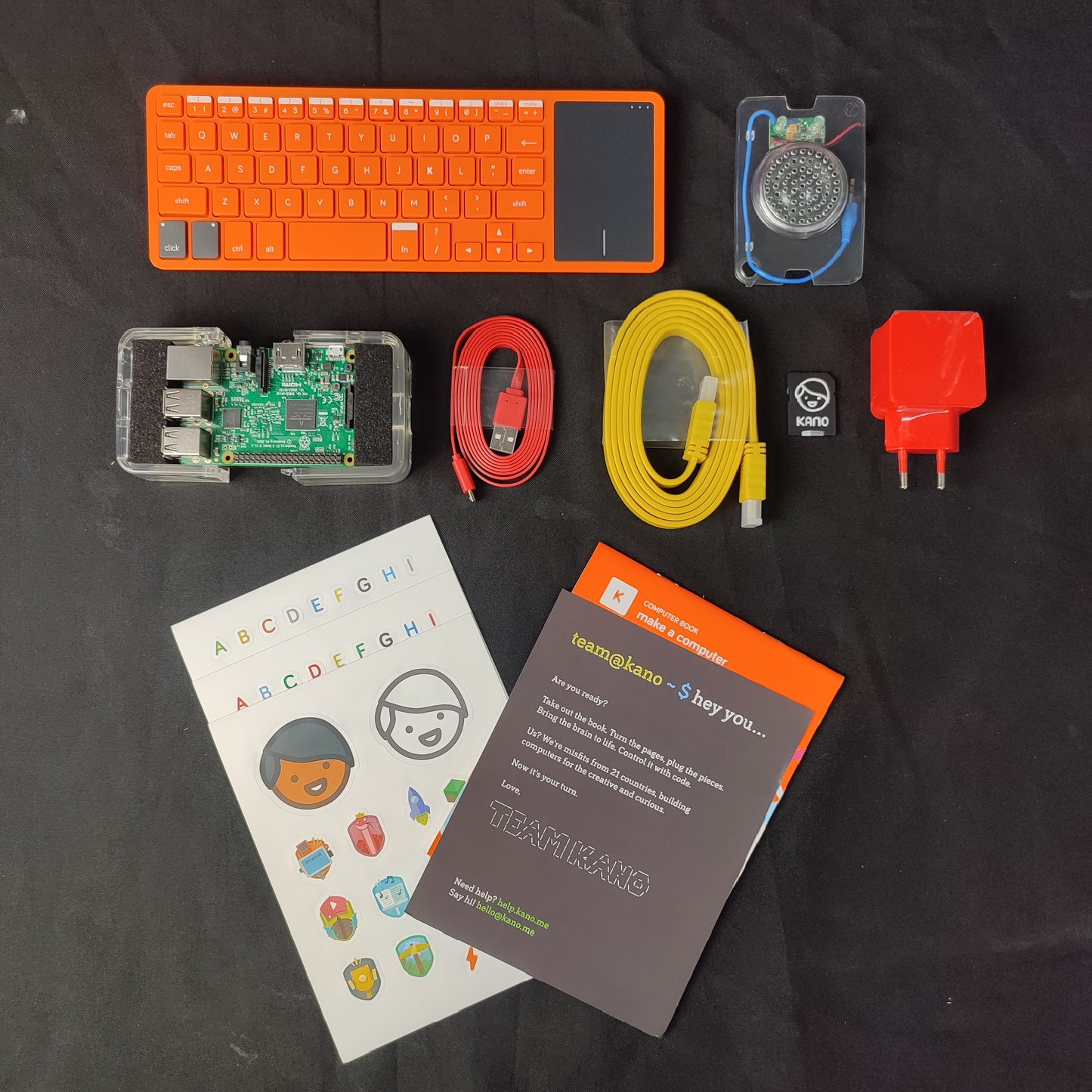 Kano Computer Kit Make Your Own Computer - Amazon Pull-out