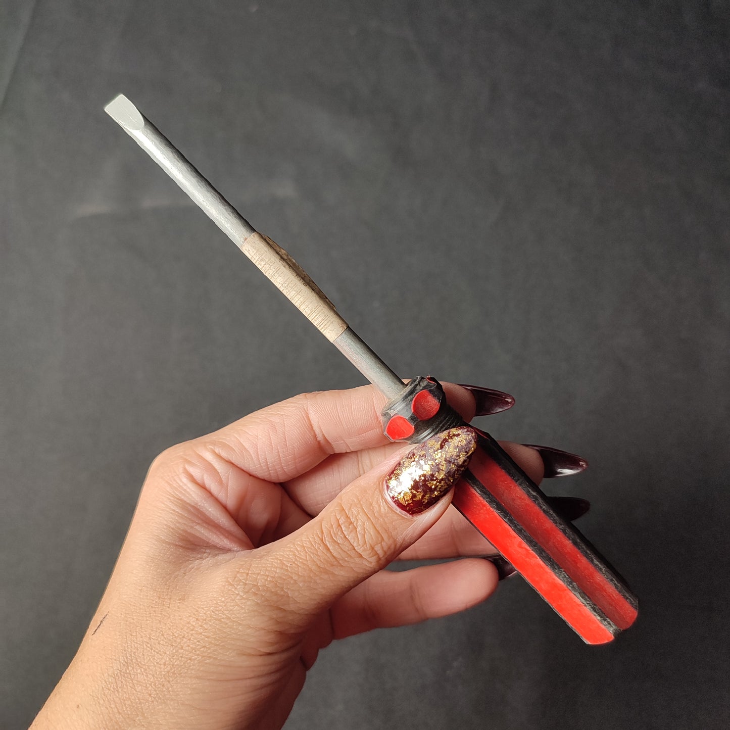 Flat Screw Driver - Red