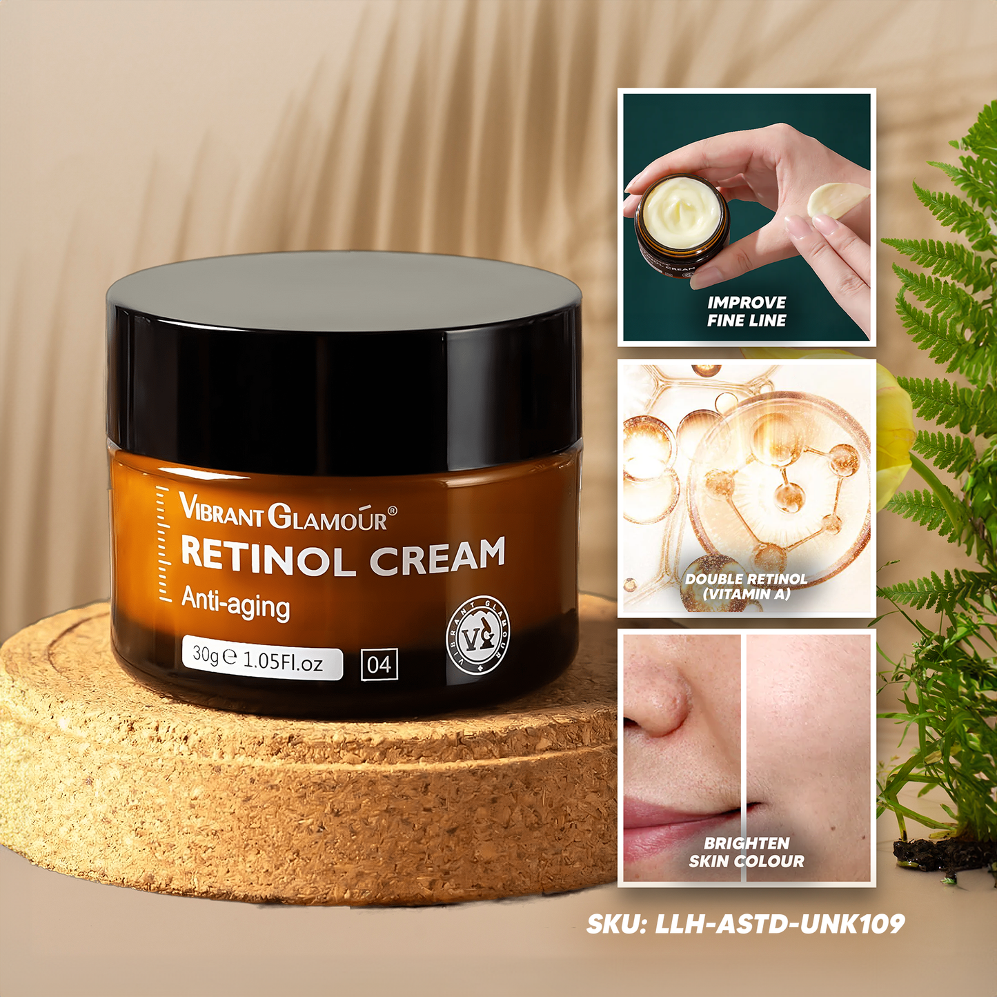 Viibrant Glamour Retinol Cream