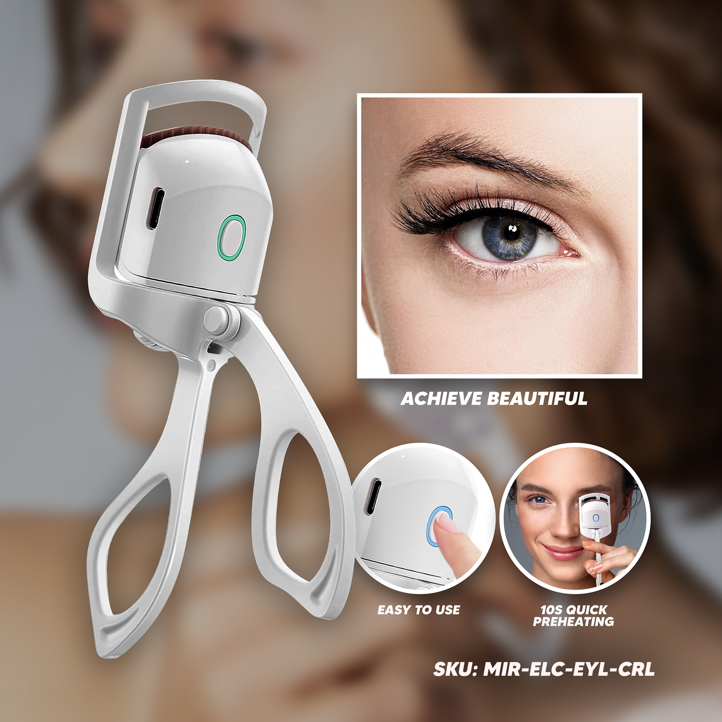 Electric Eyelash Curler HX-708