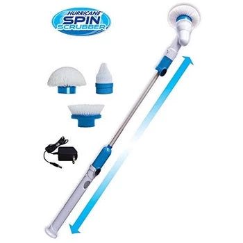 Hurricane Spin Scrubber Automatic Rechargeable Spinning Mop Cleaning Spin Brush