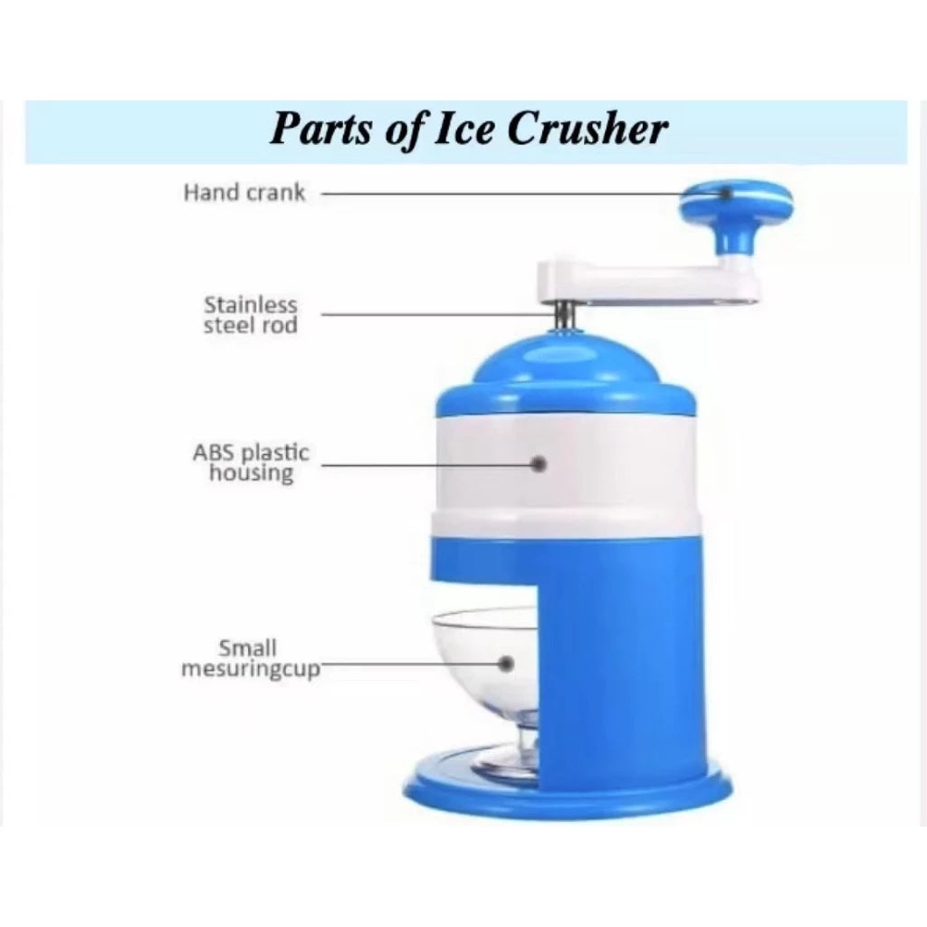 Portable Mini Manual Ice Crusher Household Razor BLD-16
