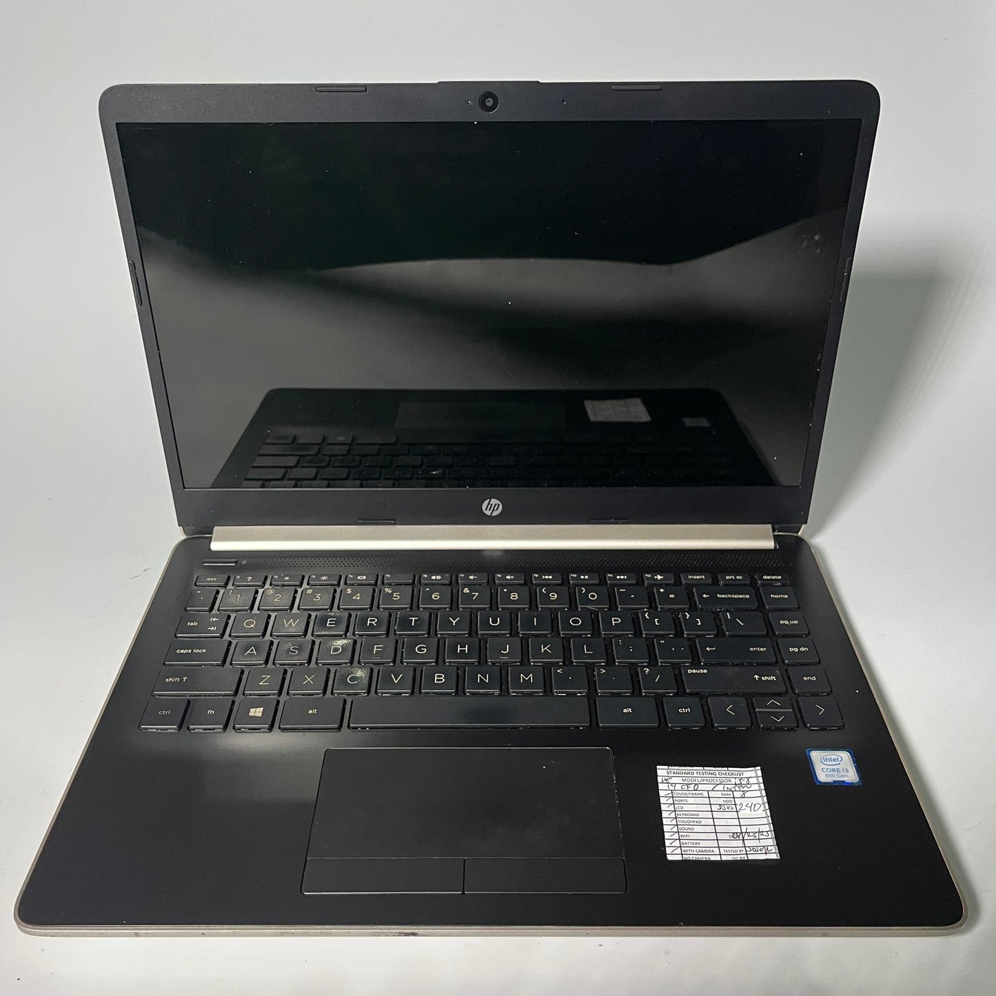 8/240 (SSD) Pre-loved HP 14-cf0013dx i3-8th Gen Windows Laptops with Charger