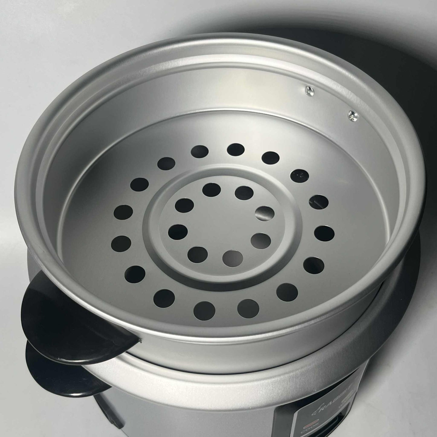Rabbit Rice Cooker 1.2 liters Silver body Glass Lid w/ Steamer RRC 1.2L G