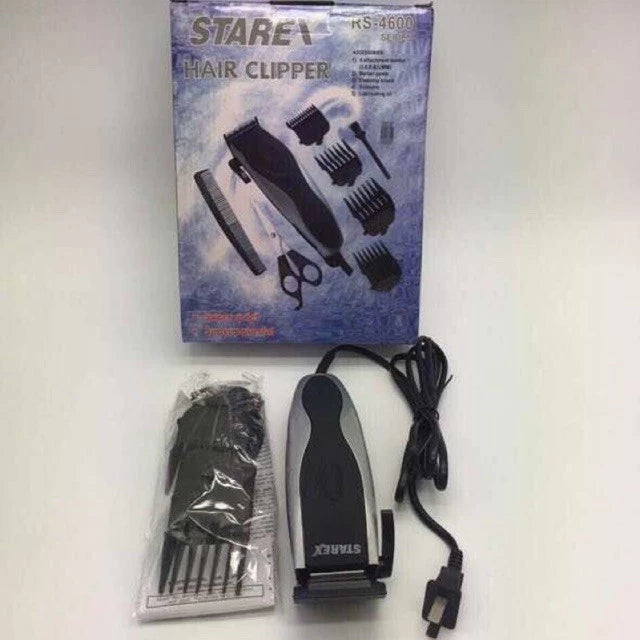 Starex Electric Wired Razor Hair Clipper Timmer Set RS-4600 (2 Sets)