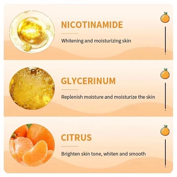 Sadoer Vitamin C Whitening Lotion Orange Extraction Essence 250g