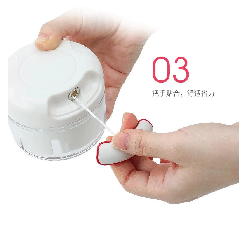 Mini Food Grinder Manual Chopper Mincer