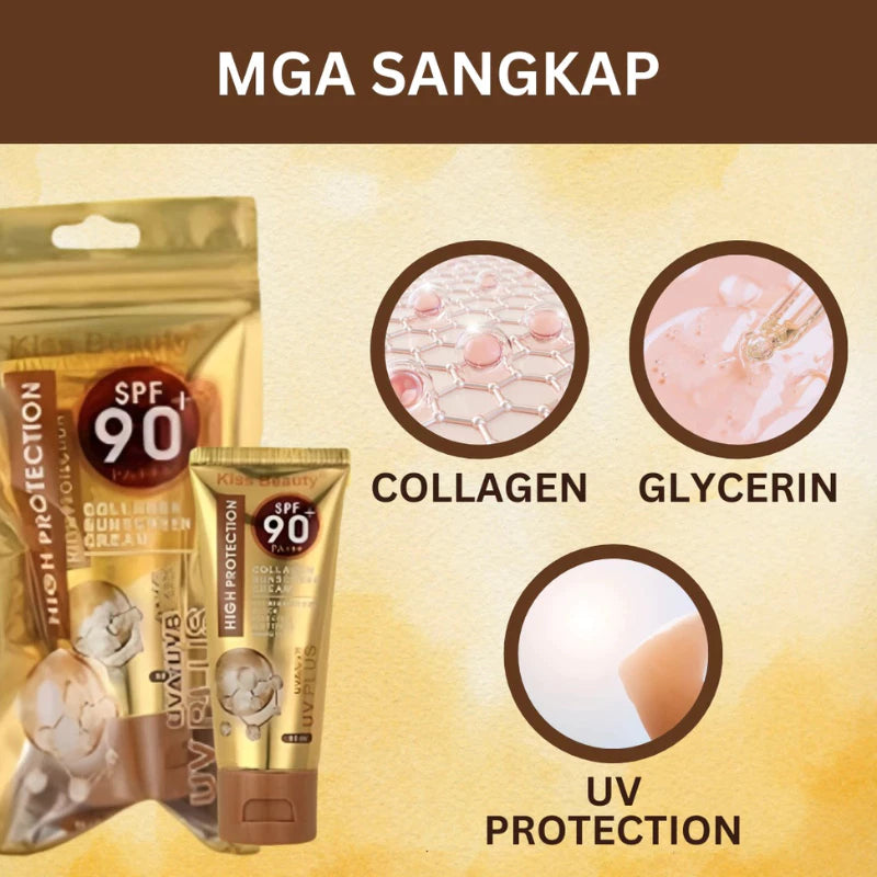 Kiss Beauty High Protection Collagen Sunscreen Cream 60ml