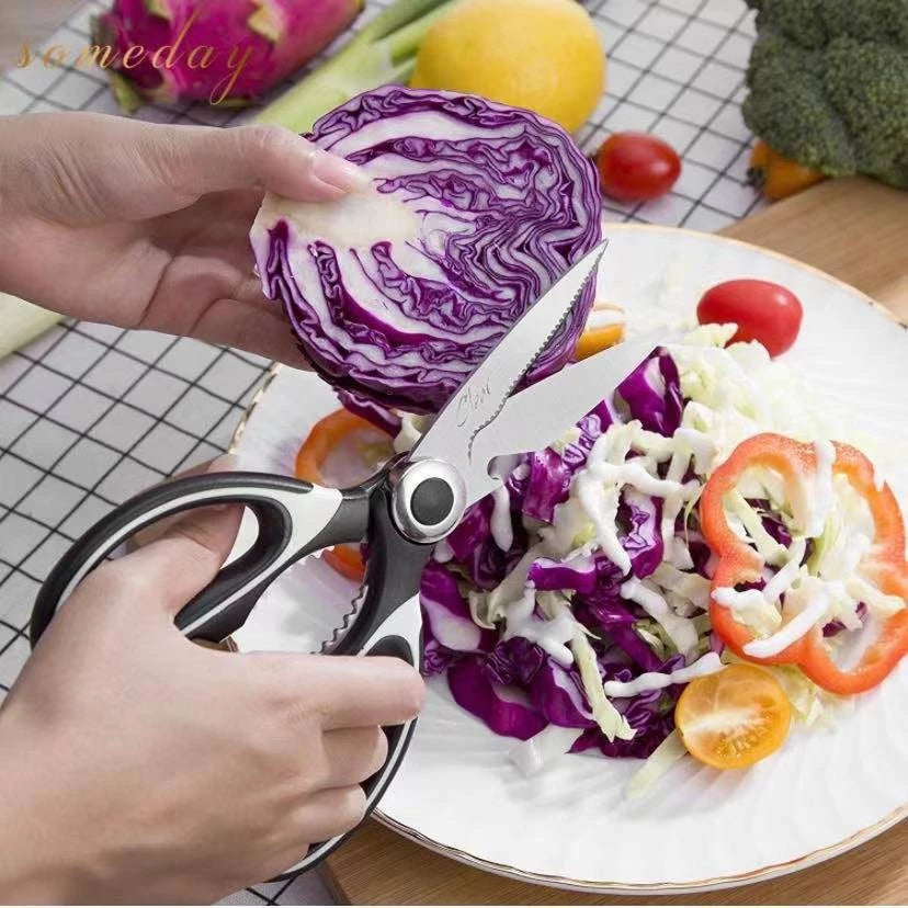 Multipurpose Stainless Steel Scissors Panda Color