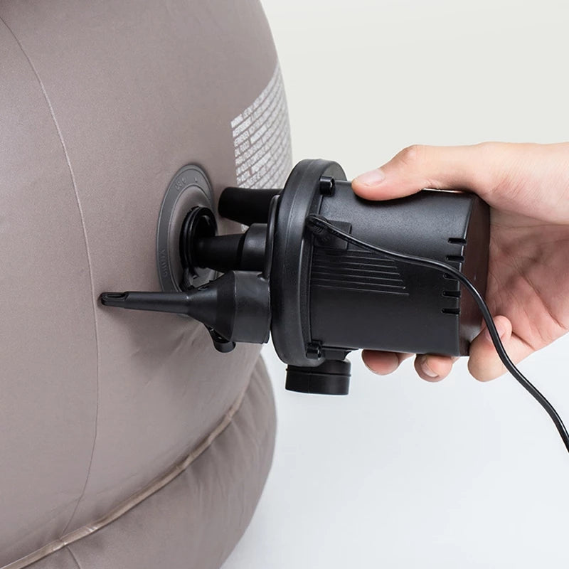 AC Electric Air Pump Quickly Inflates & Deflates All Large Volume Inflatables HT-196