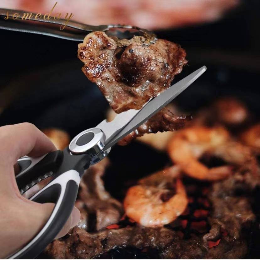Multipurpose Stainless Steel Scissors Panda Color
