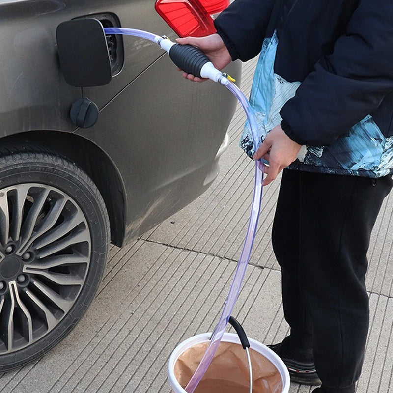 Car Manual Fuel Pump Rubber Tube - 1 Meter
