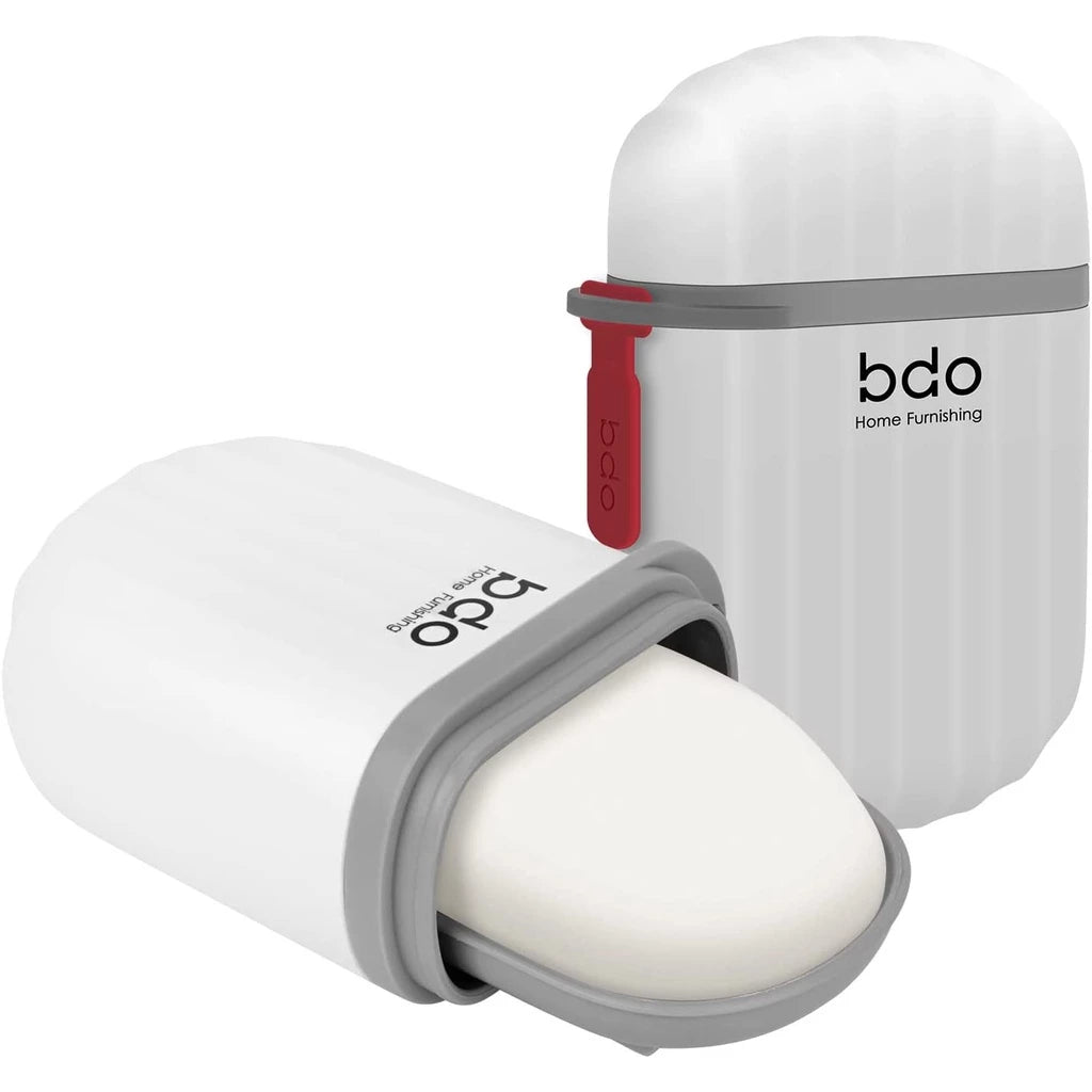 BDO Home Furnishing Portable Travel Soap Case with Drainer Set