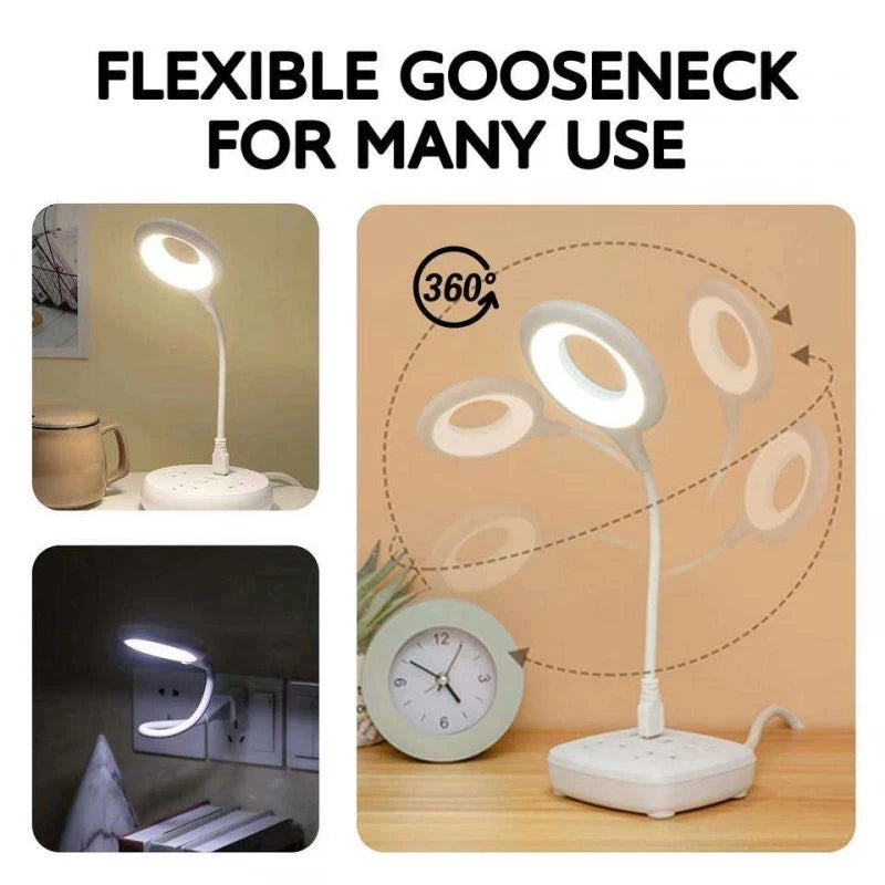 USB Intelligent Voice Control Night Lights LED Small Sleep Foldable Lamp