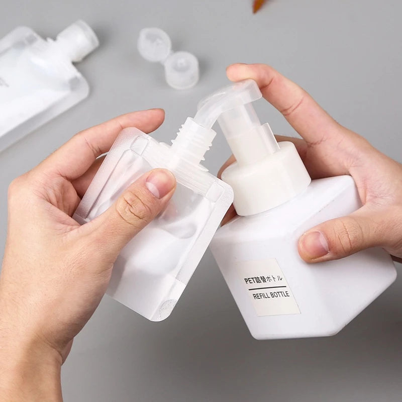 Leak Proof Travel Container Pouch Fluid Bag