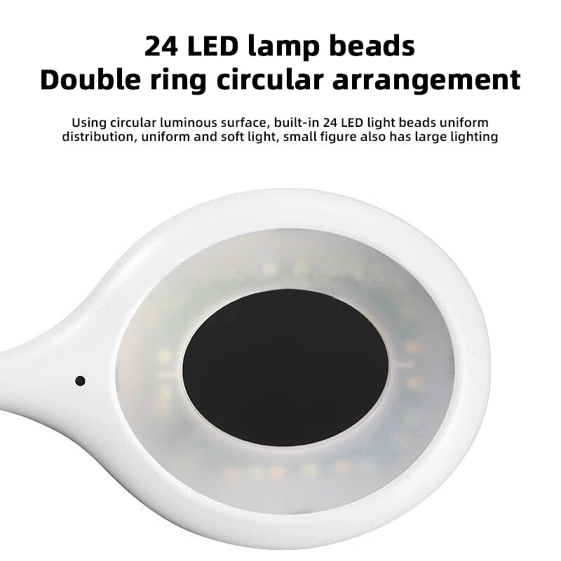 USB Intelligent Voice Control Night Lights LED Small Sleep Foldable Lamp