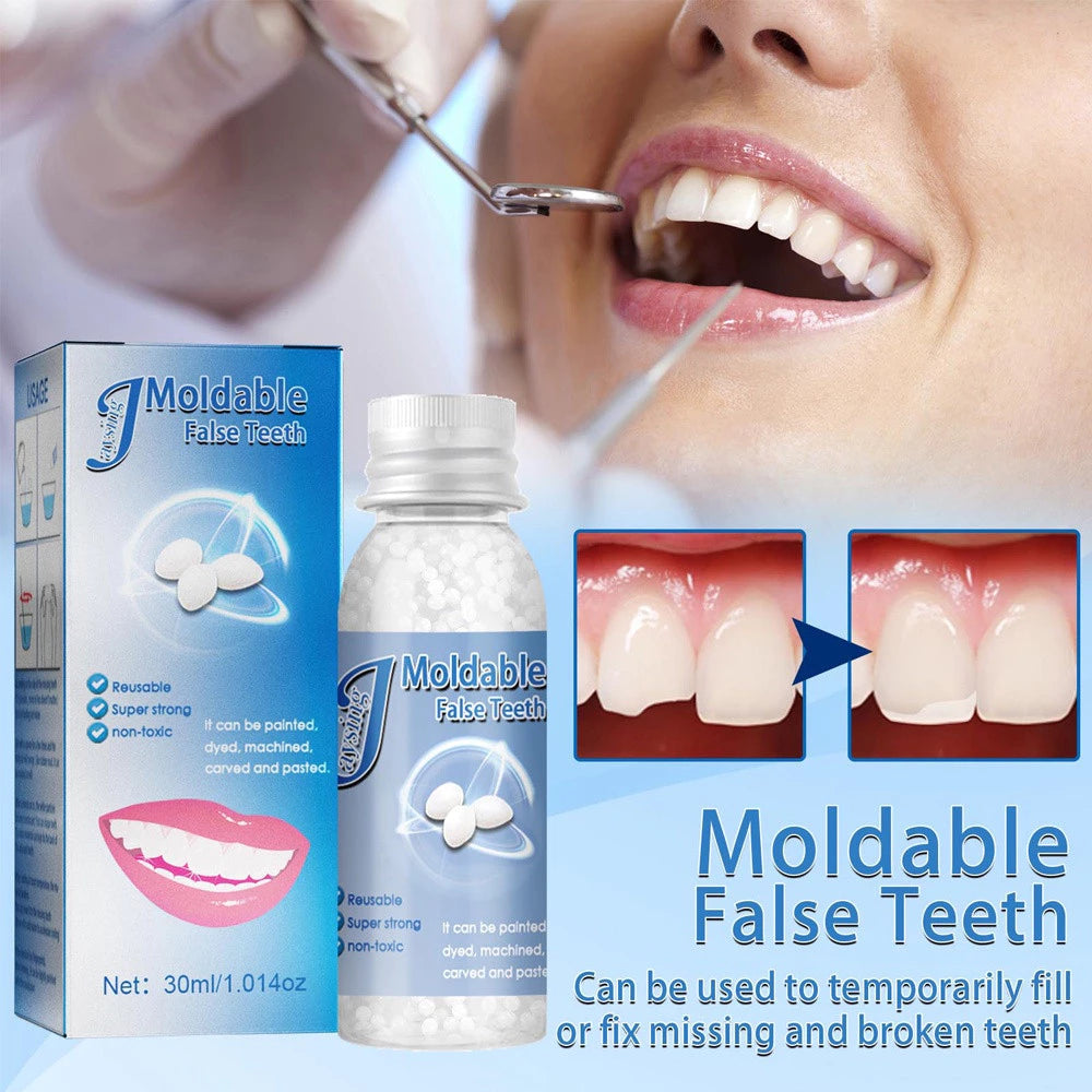 SMS Moldable Denture Gum Temporary Filling Restoration