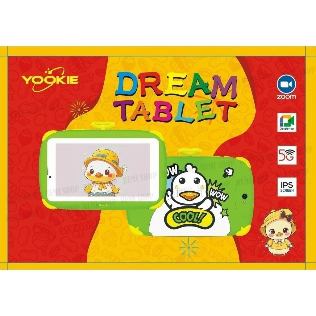 Yookie Dream Kids Tablet Android 12 MTK 6735 Quad Core 5000mAh 8gb/256gb