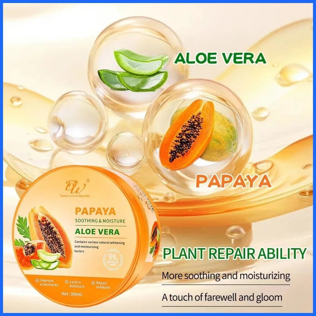 DW Papaya Aloe Vera Soothing & Moisture Gel 300ml