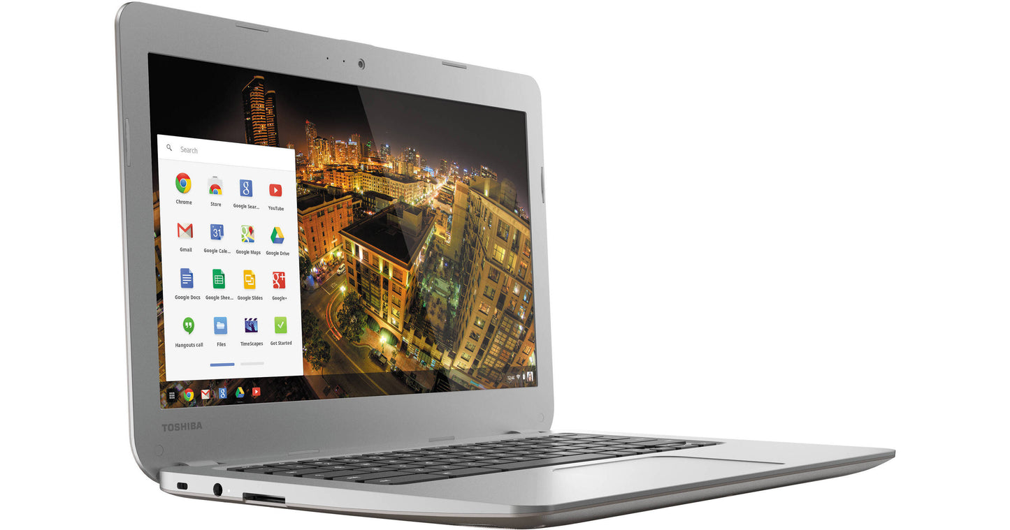 2/16 Pre-loved Chromebook 13.3-inch Toshiba CB5-A3120 Regular Laptop with Charger - GRADE B