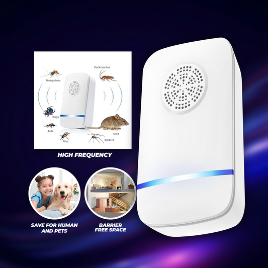 Ultrasonic Pest Repeller Electronic Repellent for Four Pests 3W