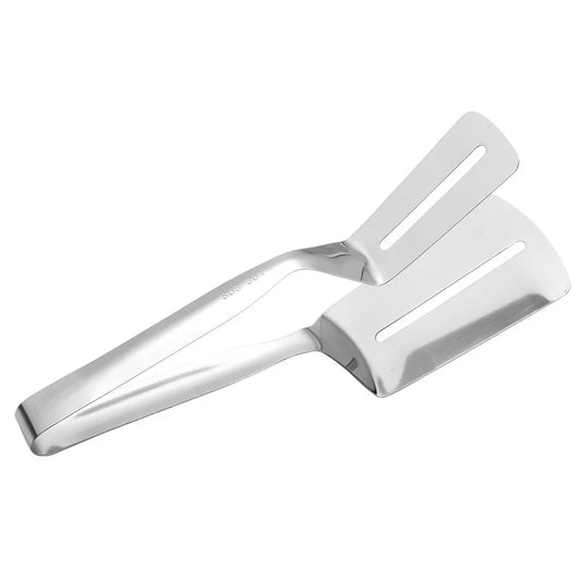 Stainless Steel Fried Food Tongs Shovel Style