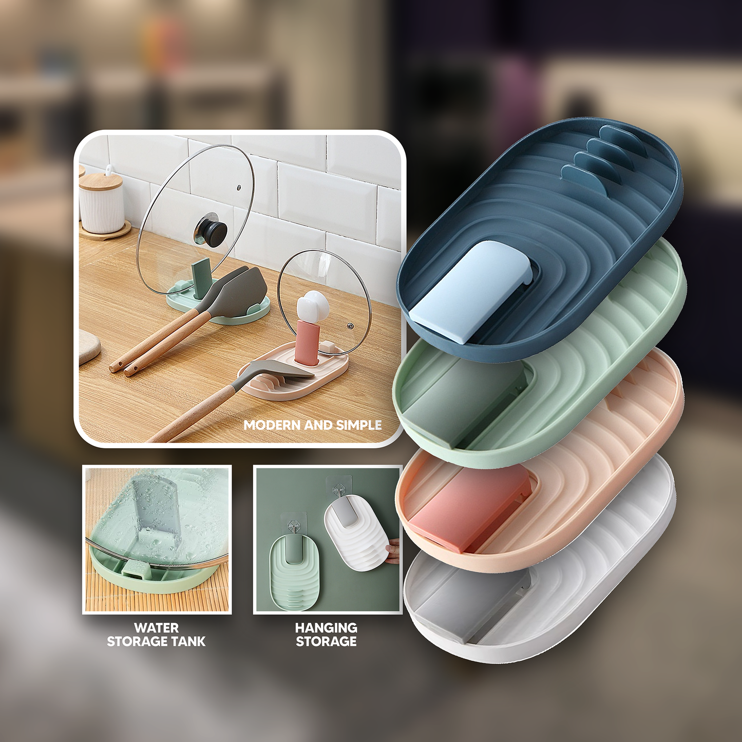 Spatula Holder Rack