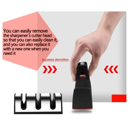 [A1-107] Fast Knife Sharpener 3-level KCK-168