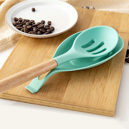 [ZH1471] Silicone Utensils Set with Platic Holder