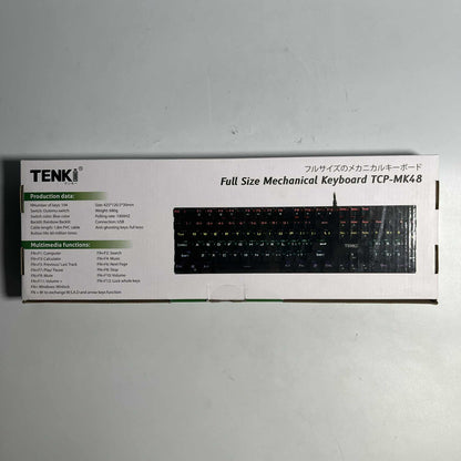 TENKI Full Size Mechanical Keyboard TCP-MK48