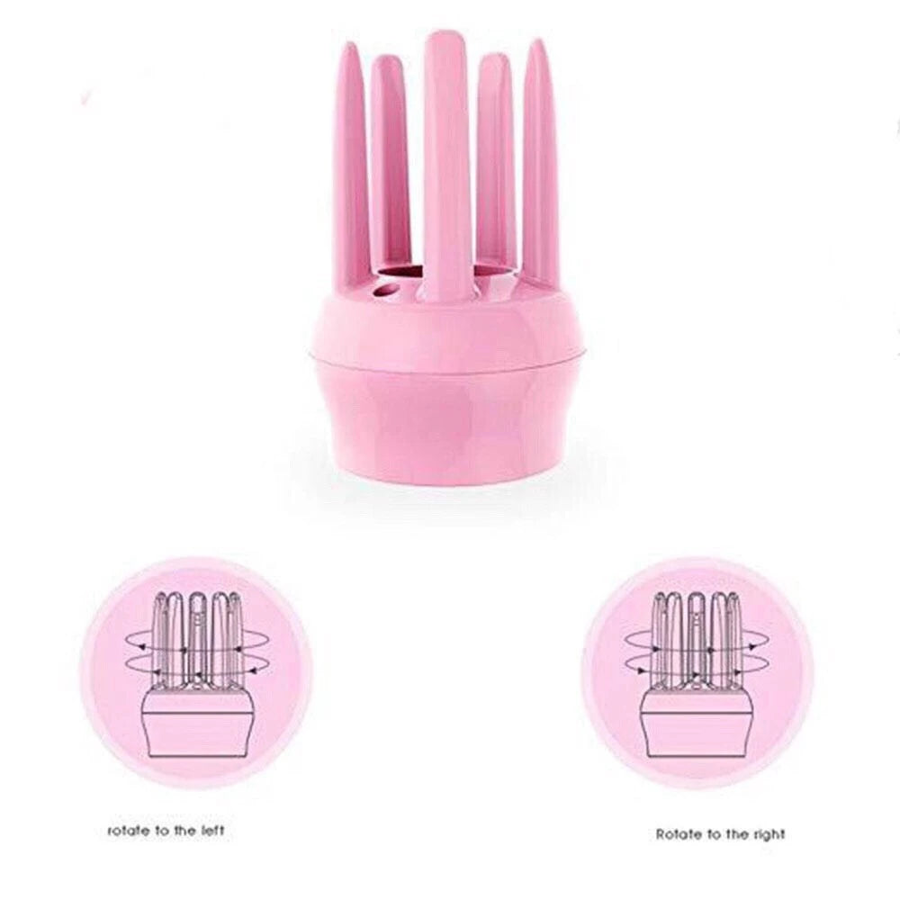 [A1-913] Vivido & Vogua Pink Hair Curler Iron 45W MH-022B