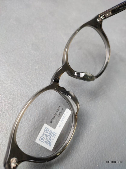 Plastic Frame JINS Transparent Black (AMCF15A262C92) Eyeglass