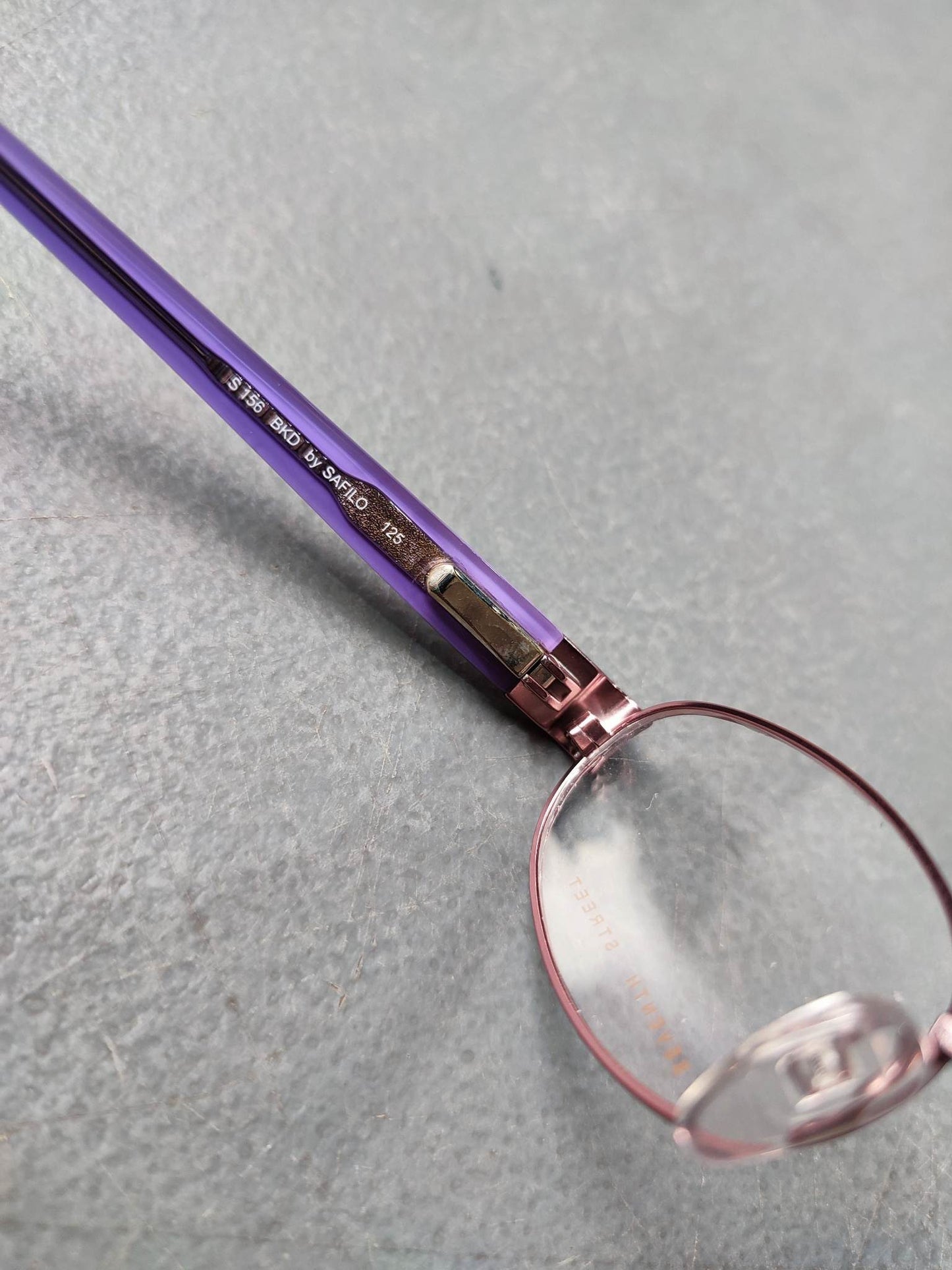 Plastic/Metal Frame SAFILO Cycpk Cycwis (S156 BKD) Eyeglass