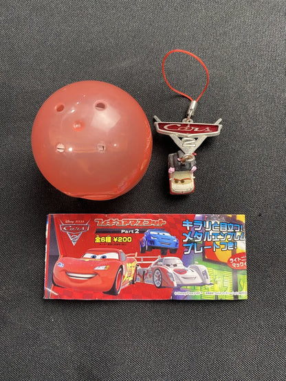 Takara Tomy Pixar Cars 2 Disney Characters Capsule World Gashapon - Factory Pull-out