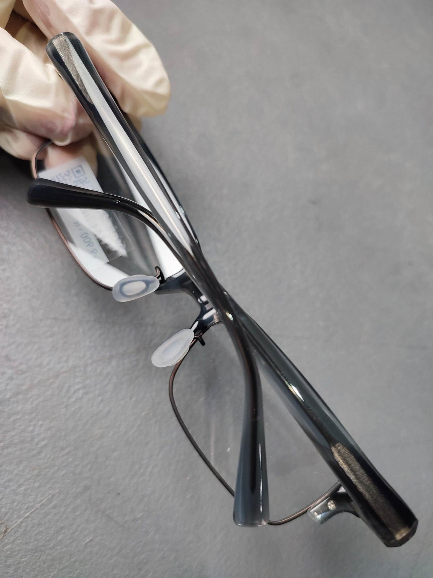 Plastic Frame JINS Tranparent Black (AMCF15S128A92) Eyeglass