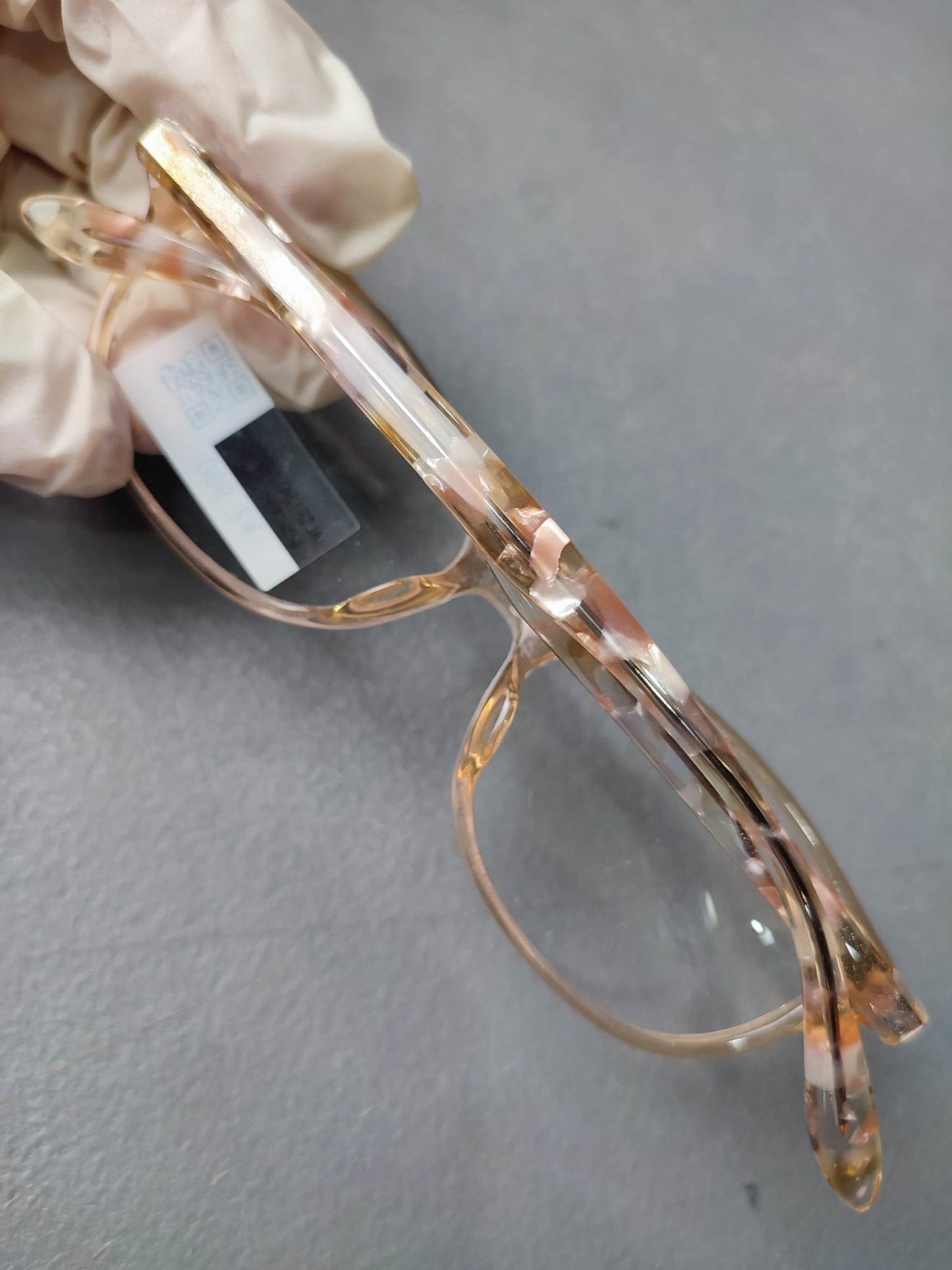 Plastic Frame JINS Transparent Orange (ALCF12412A02) Eyeglass