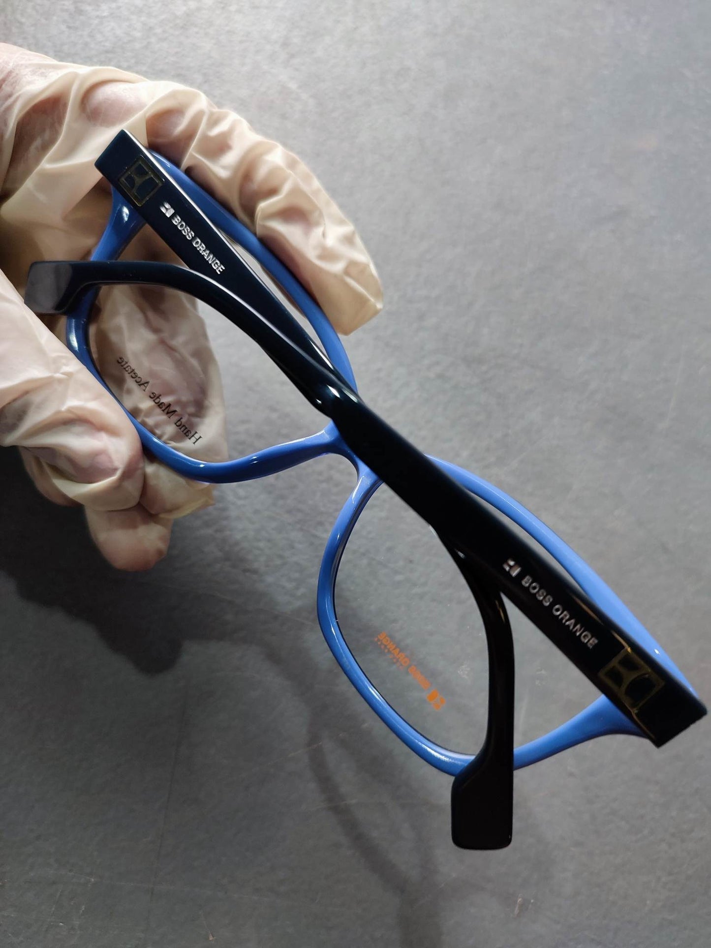 Plastic Frame BOSS ORANGE Ltbldkblbw (B0 0008HUT) Eyeglass