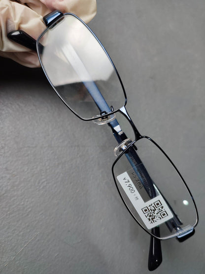 Plastic/Metal Frame JINS Glossy Blue (AMMF15S571B58) Eyeglass