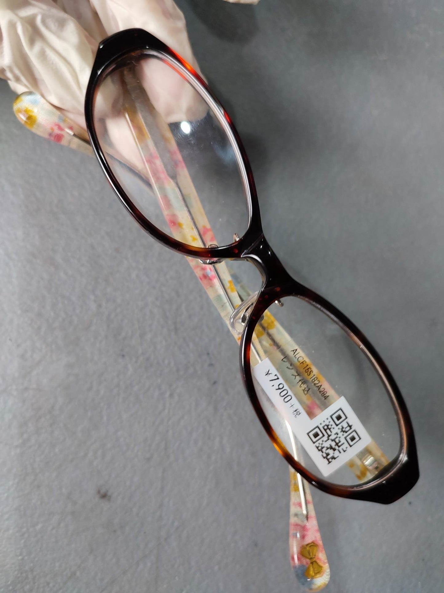 JINS Floral/Black Orange (ALCF15S182A284) Eyeglass
