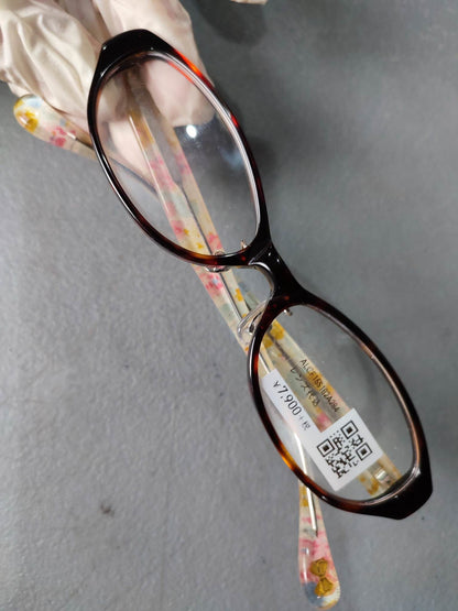 JINS Floral/Black Orange (ALCF15S182A284) Eyeglass