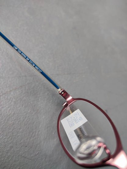 Plastic Frame JINS Matt Red/Blue (ALMF13A449404) Eyeglass